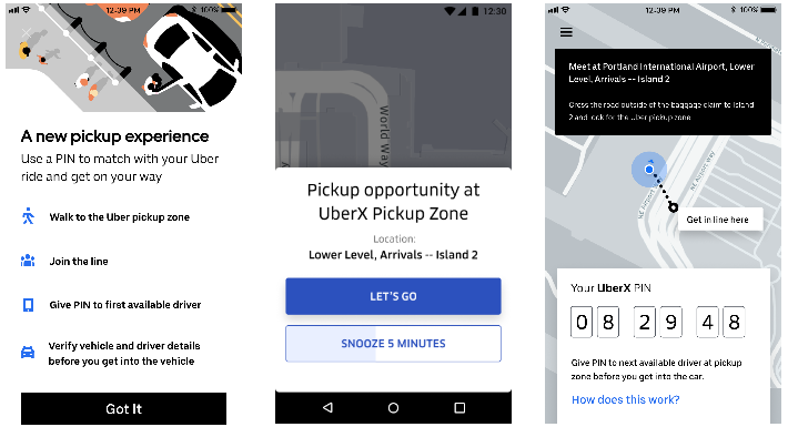 Uber teste une nouvelle fonctionnalité pour diminuer le temps de prise en charge